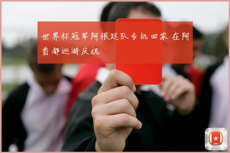 世界杯冠军阿根廷队专机回家 在阿首都巡游庆祝